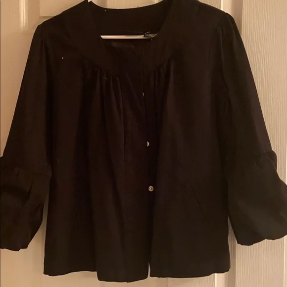 Black Button-Up Blazer NWT - Picture 10 of 10